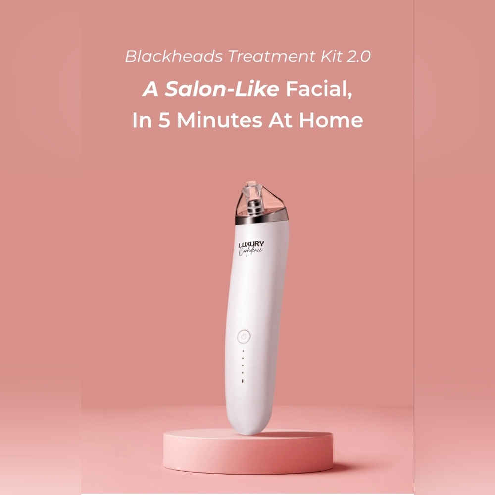 LUXURY CONFIDENCE Blackhead Treatment Kit 2.0 - Brand New & Sealed